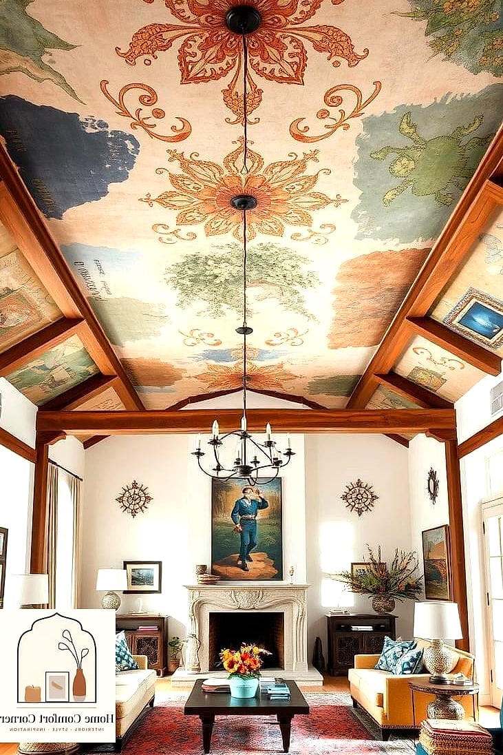 Statement Ceiling Treatment