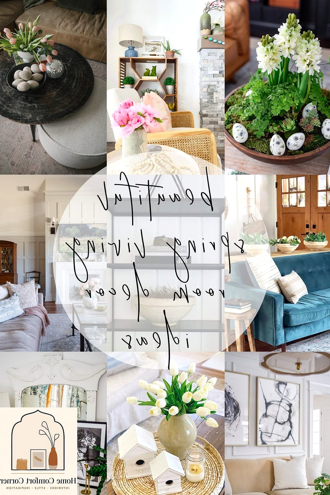 16 Beautiful Spring Home Decor Inspiration Photos Worth Saving 6 A Statement Floral Arrangement