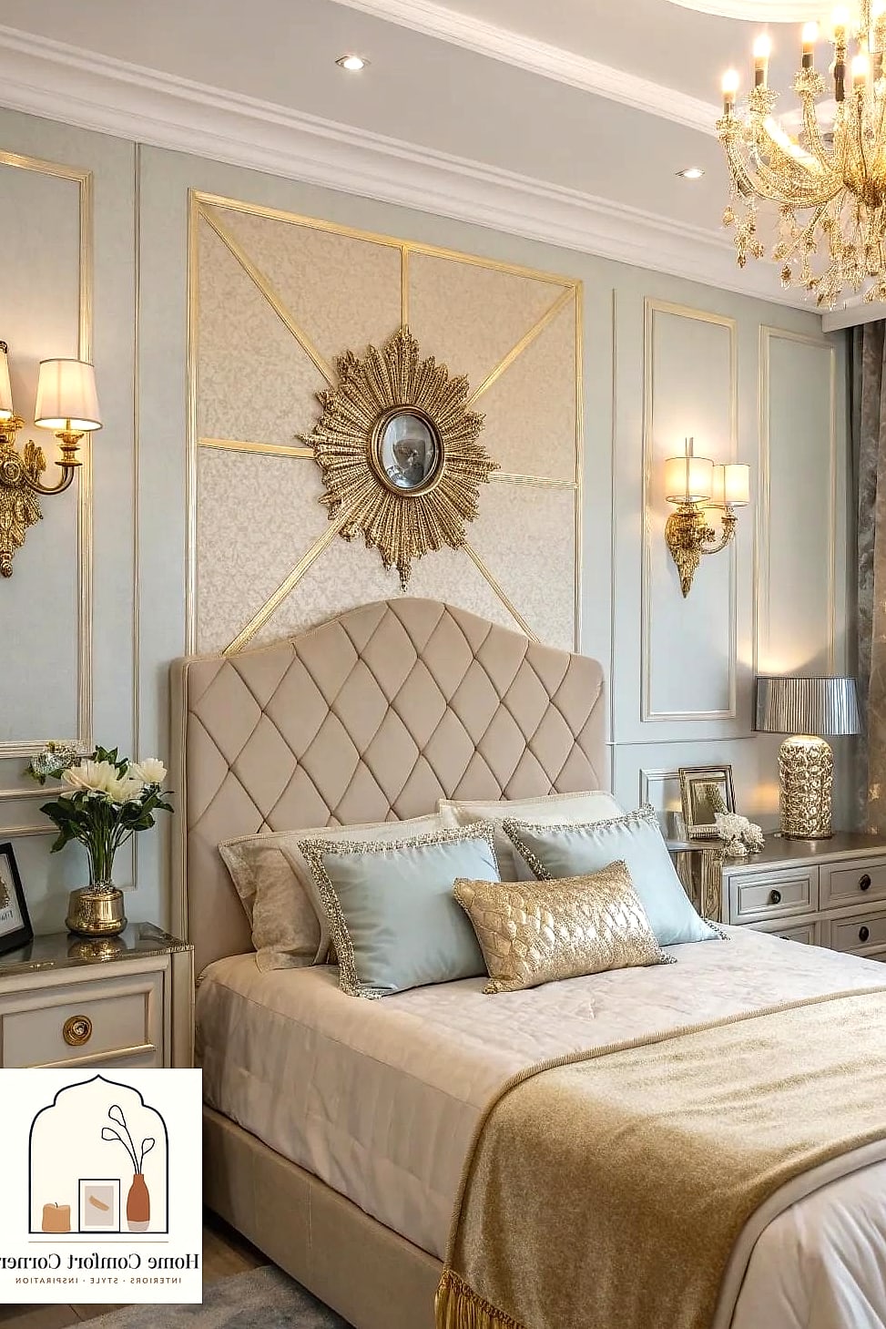 A Statement Headboard