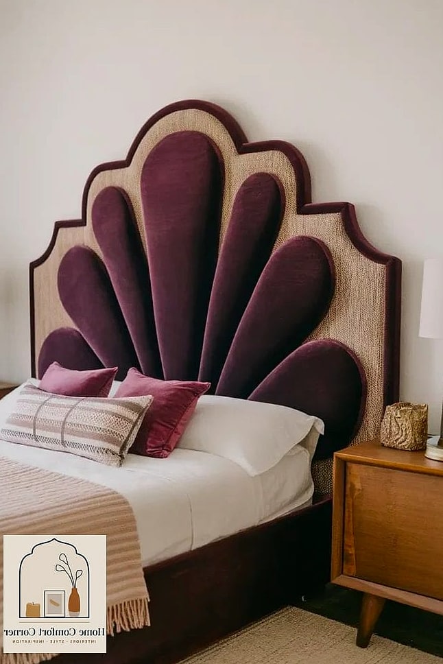 25 Cute Room Decor Ideas Diy Ideas That Work in Any Size Home 8 Statement Headboard Made from Reclaimed Wood