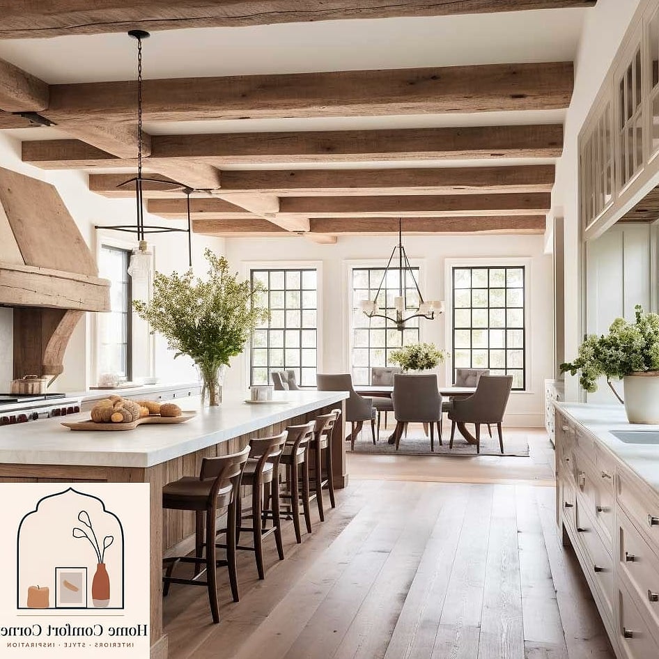 13 Modern Farmhouse Decor Ideas to Steal From Interior Designers 9 Statement Kitchen Range Hood