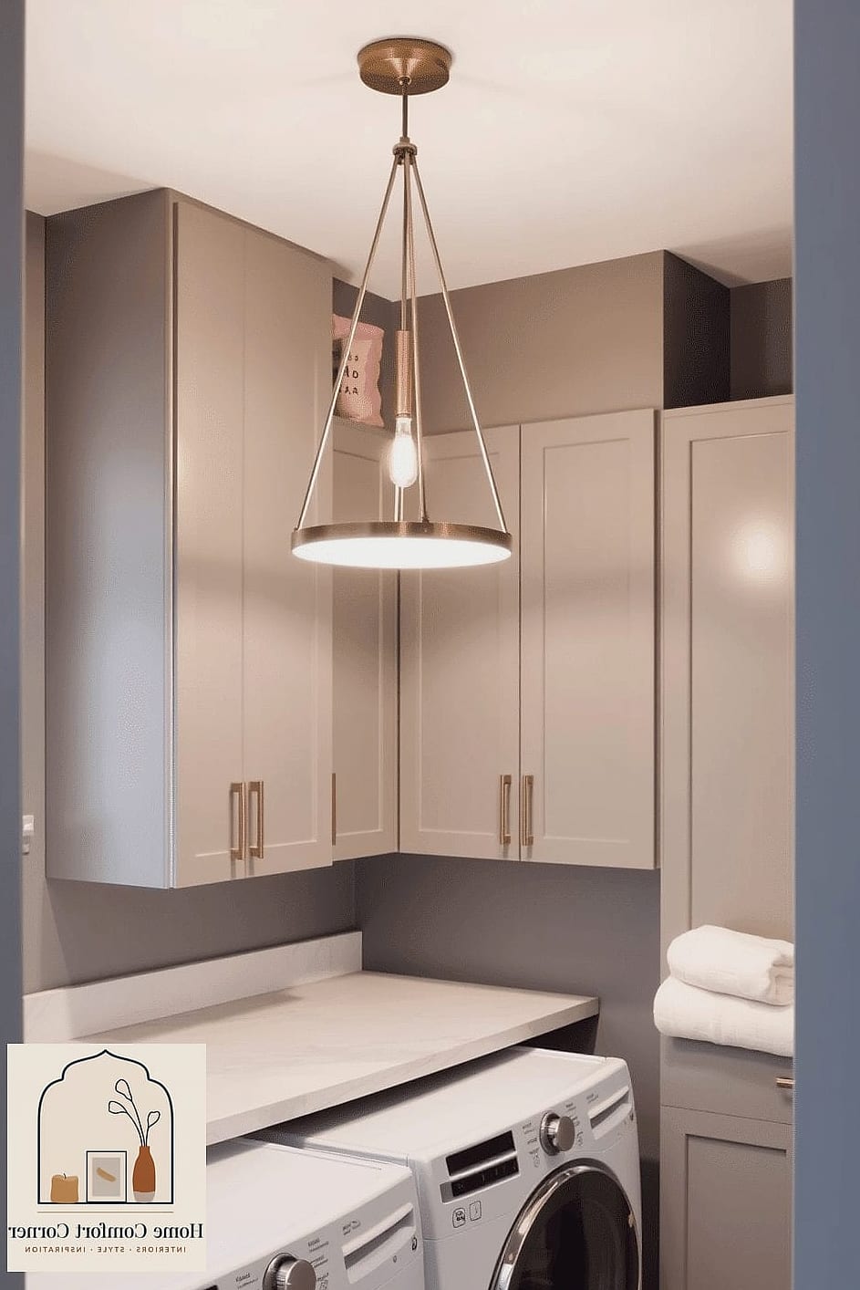 A Statement Light Fixture