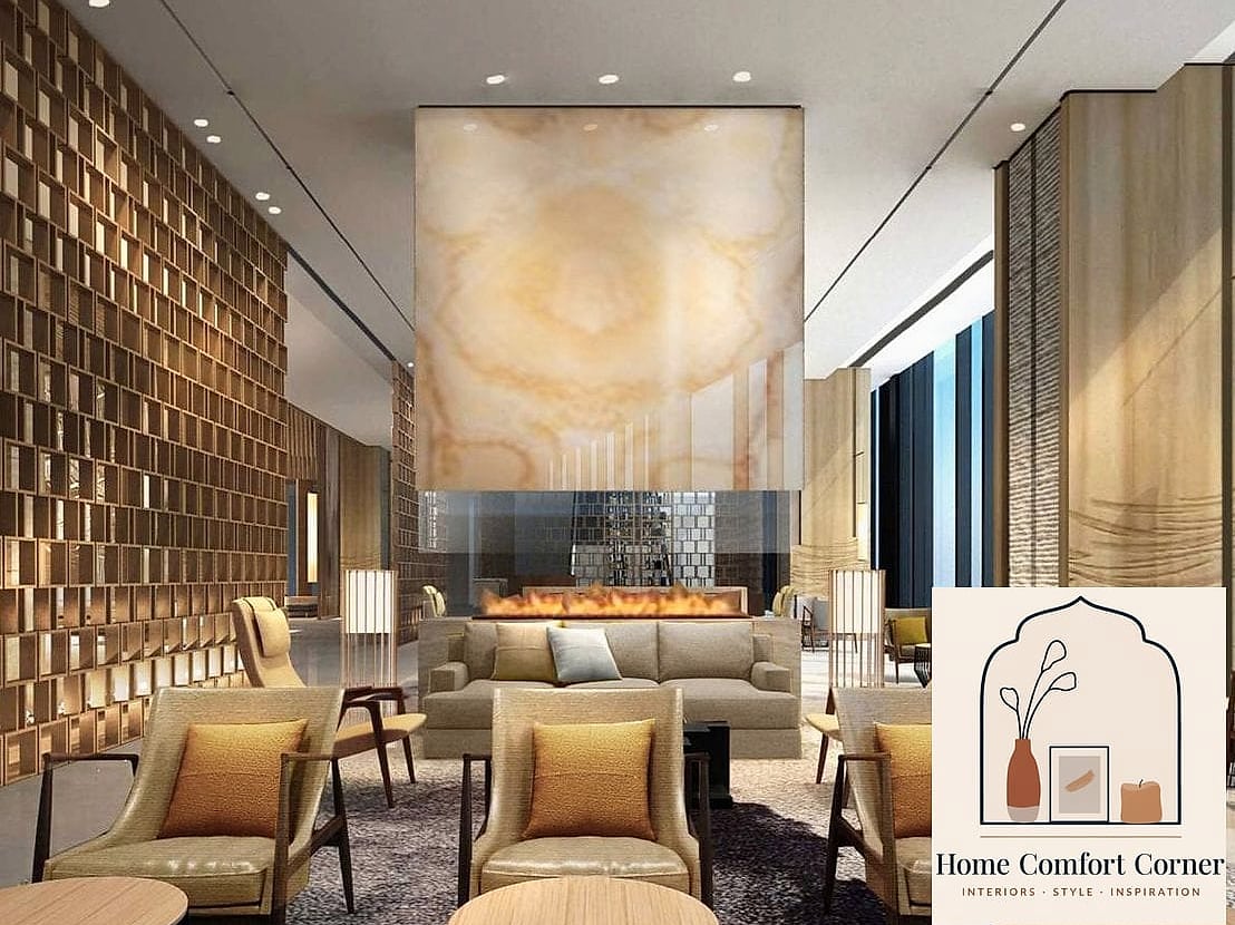 10 Lobby Interior Design Ideas That Will Transform Your Space 2 Statement Lighting That Sets the Tone