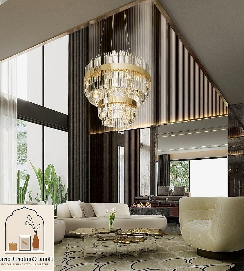 13 Stunning Luxury Home Decor Ideas for Every Budget 3 Statement Lighting as a Focal Point