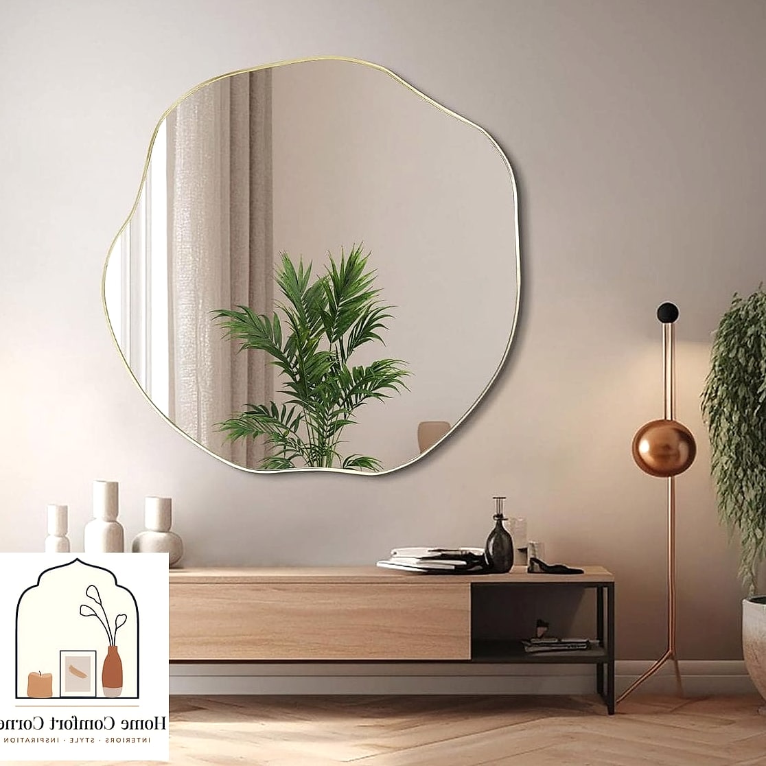 A Statement Mirror to Bounce Light