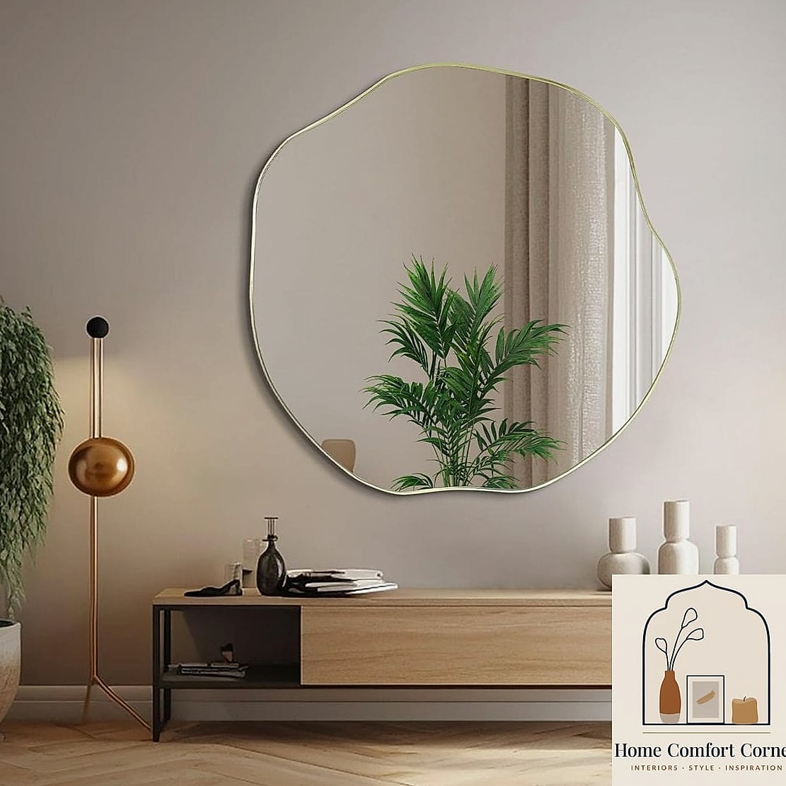 Statement Mirrors as Wall Decor