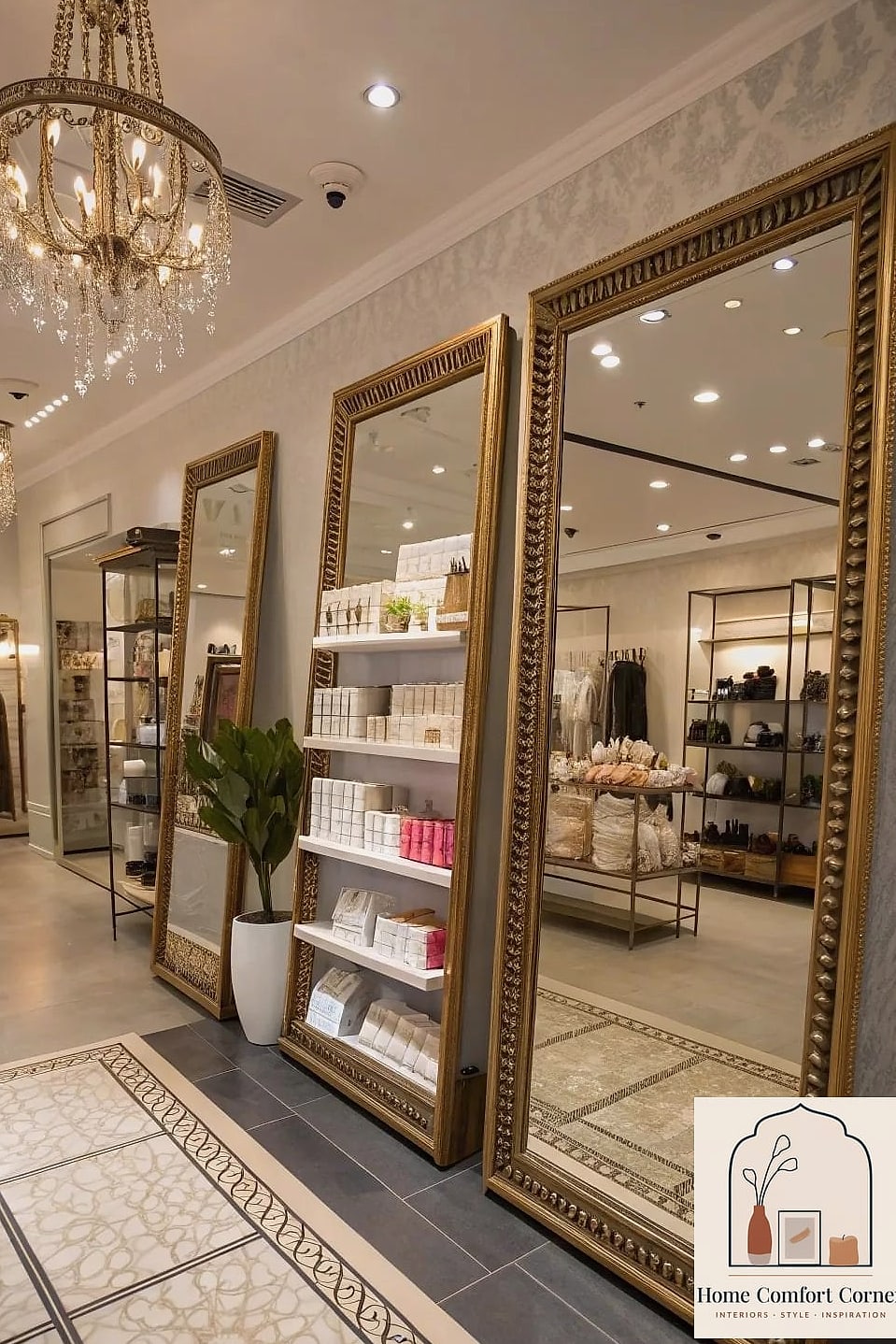 Statement Mirrors as Wall Art