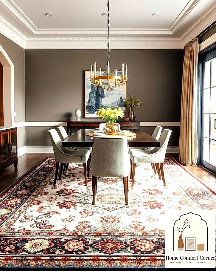 A Statement Rug That Can Take a Beating