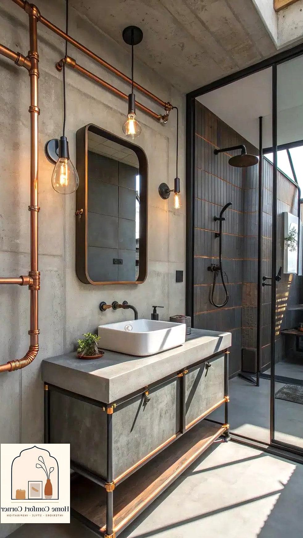 A Statement Vanity Mirror