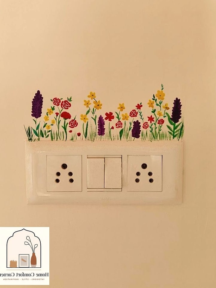 Stenciled Pattern Plates