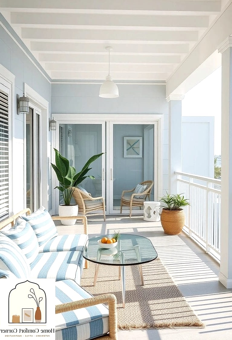 Striped Textiles for a Classic Nautical Touch