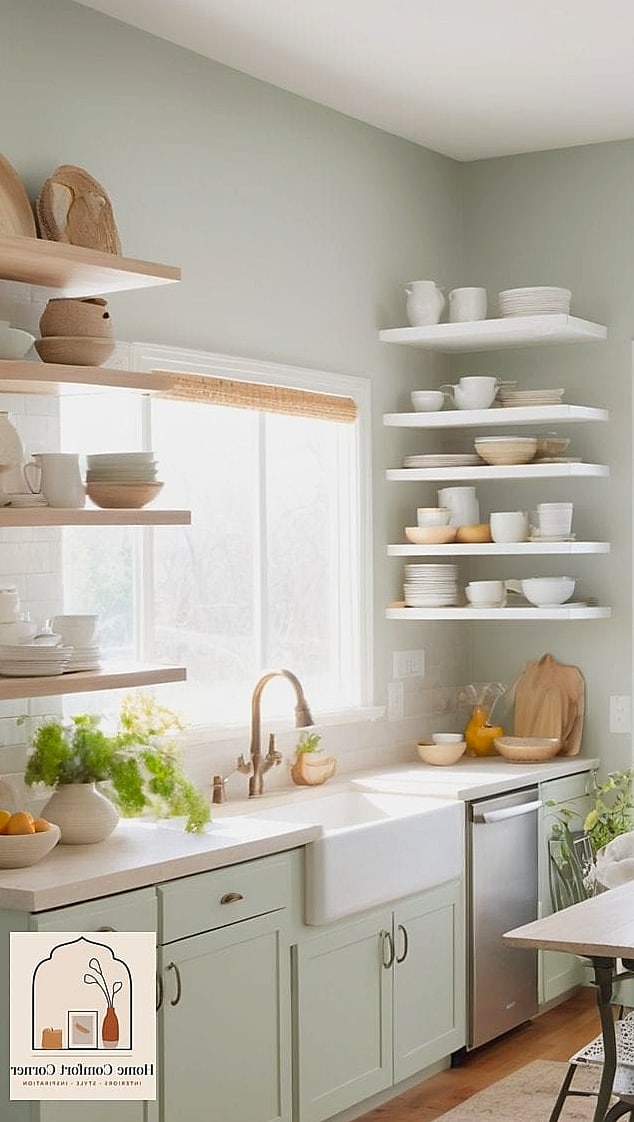 Style Your Open Shelving in the Kitchen