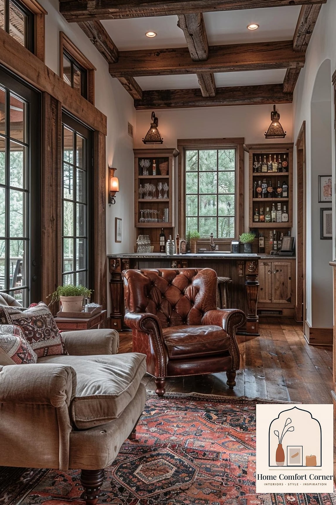 9 Saloon Decor Interior Design Before and After Transformations to Inspire 8 A Suburban Living Room Becomes a Family-Friendly Saloon Lounge