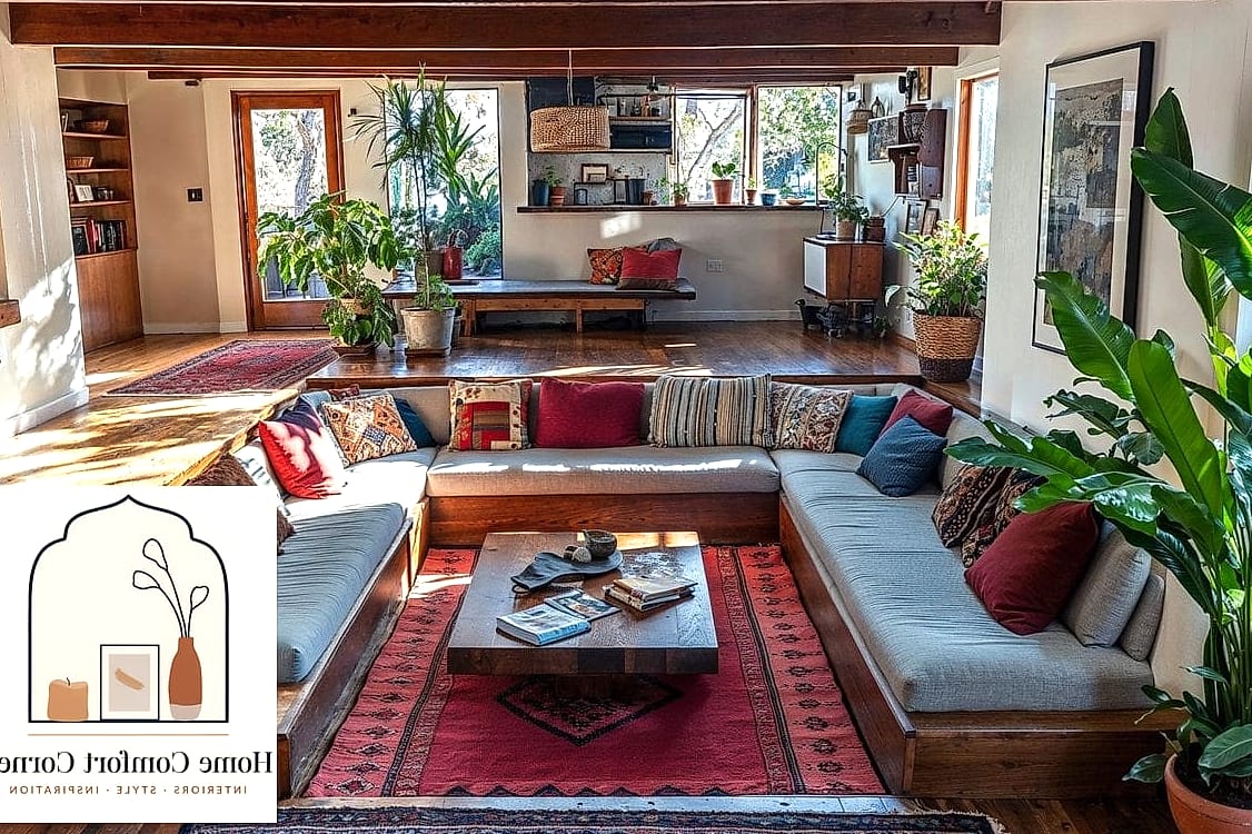 Sunken or Slightly Lowered Living Rooms
