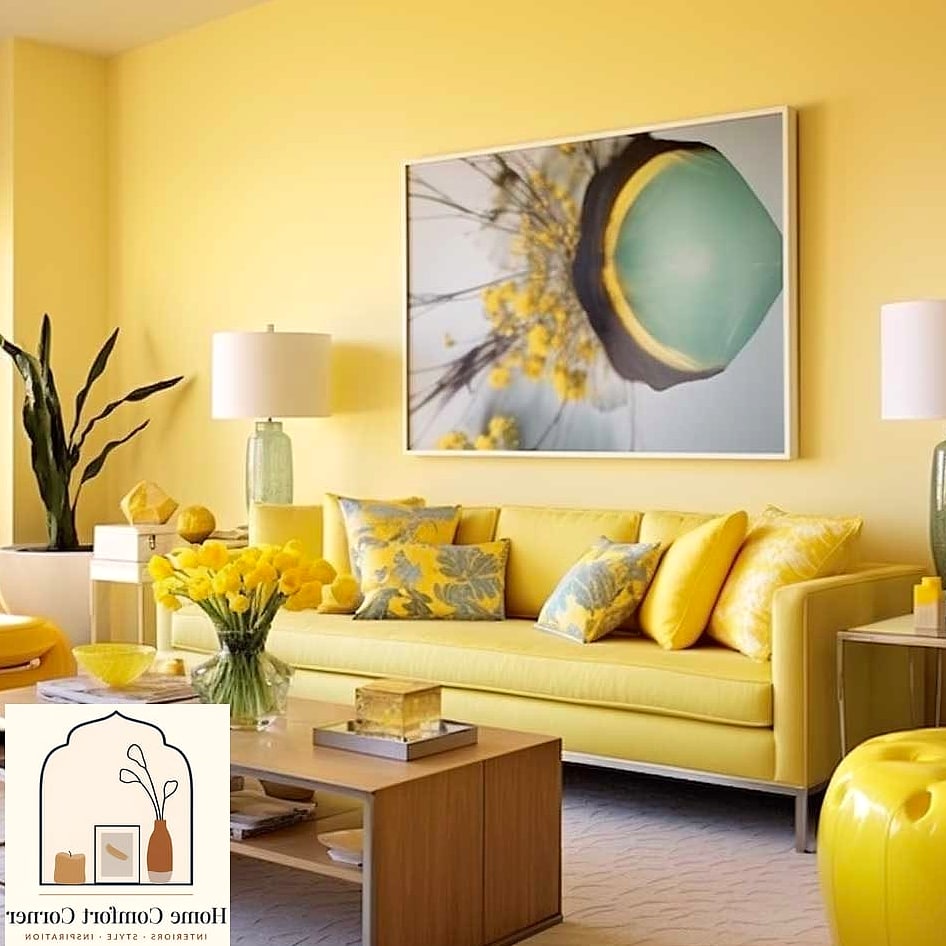 16 Room Decor Simple Inspiration Boards You'll Want to Copy 16 Sunny Yellow Laundry Room
