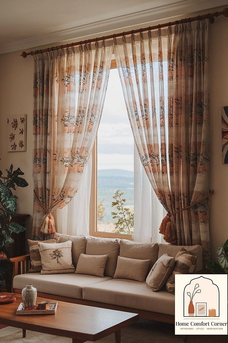 Swap Curtains for Something Heavier and Longer