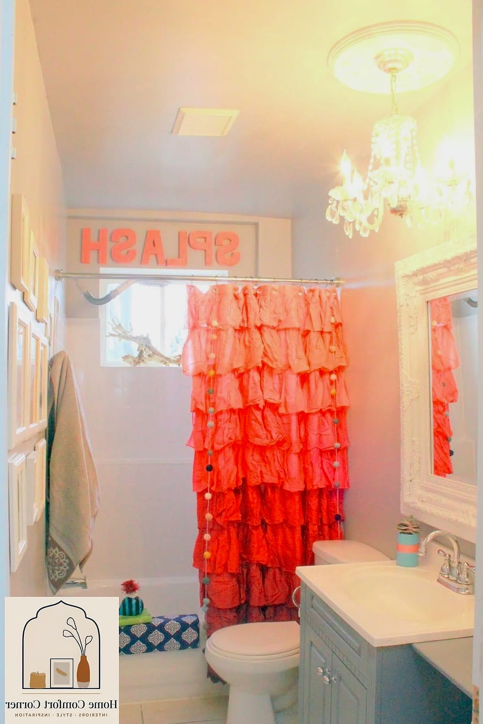 Swap Out Shower Curtains and Bath Mats