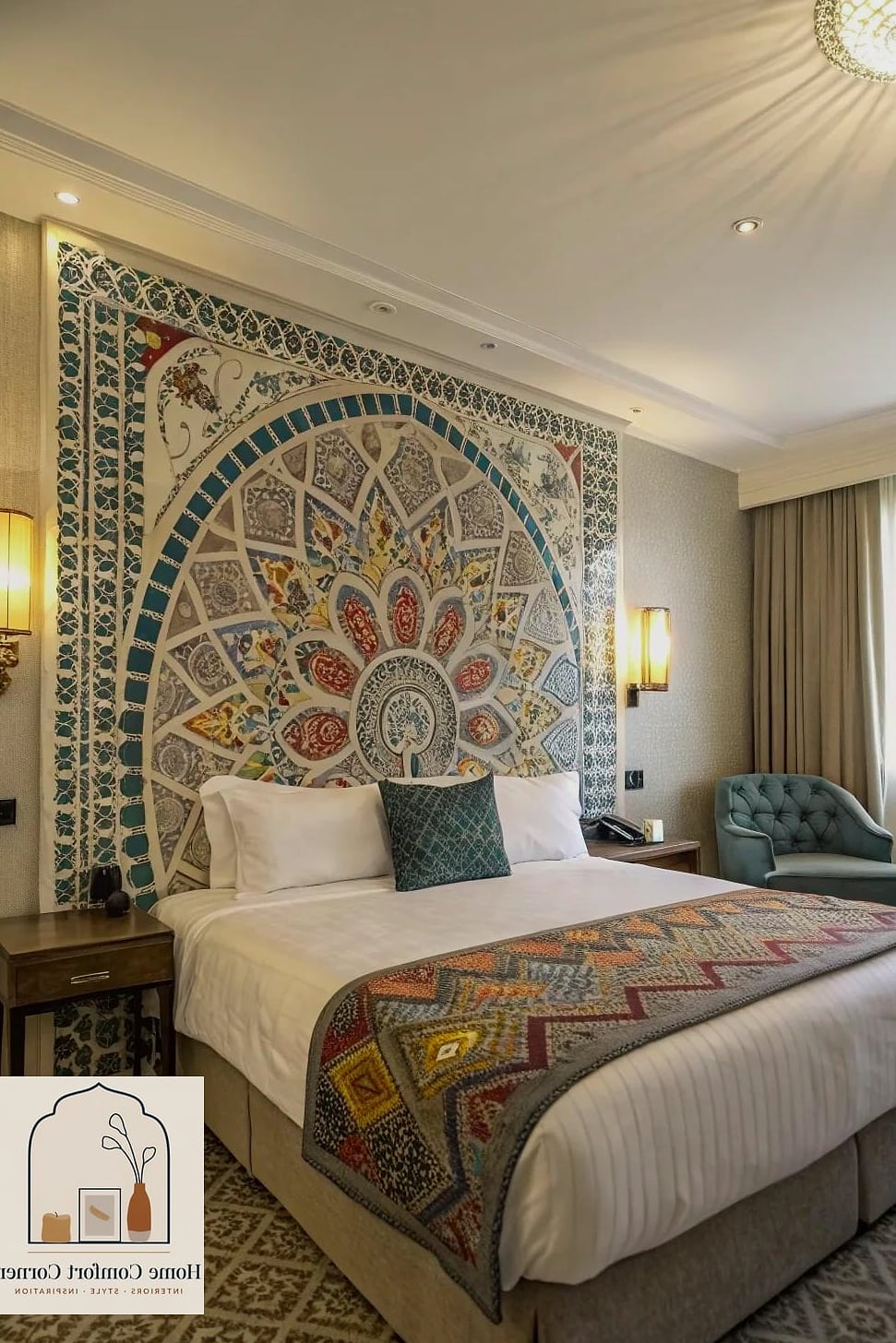 Tapestry as a Headboard