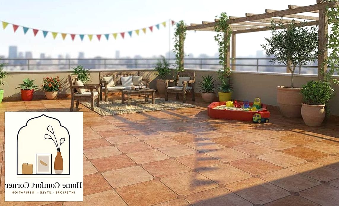 21 Terrace Room Ideas Indian Designs That Maximize Style and Function 4 Terracotta Tile Flooring