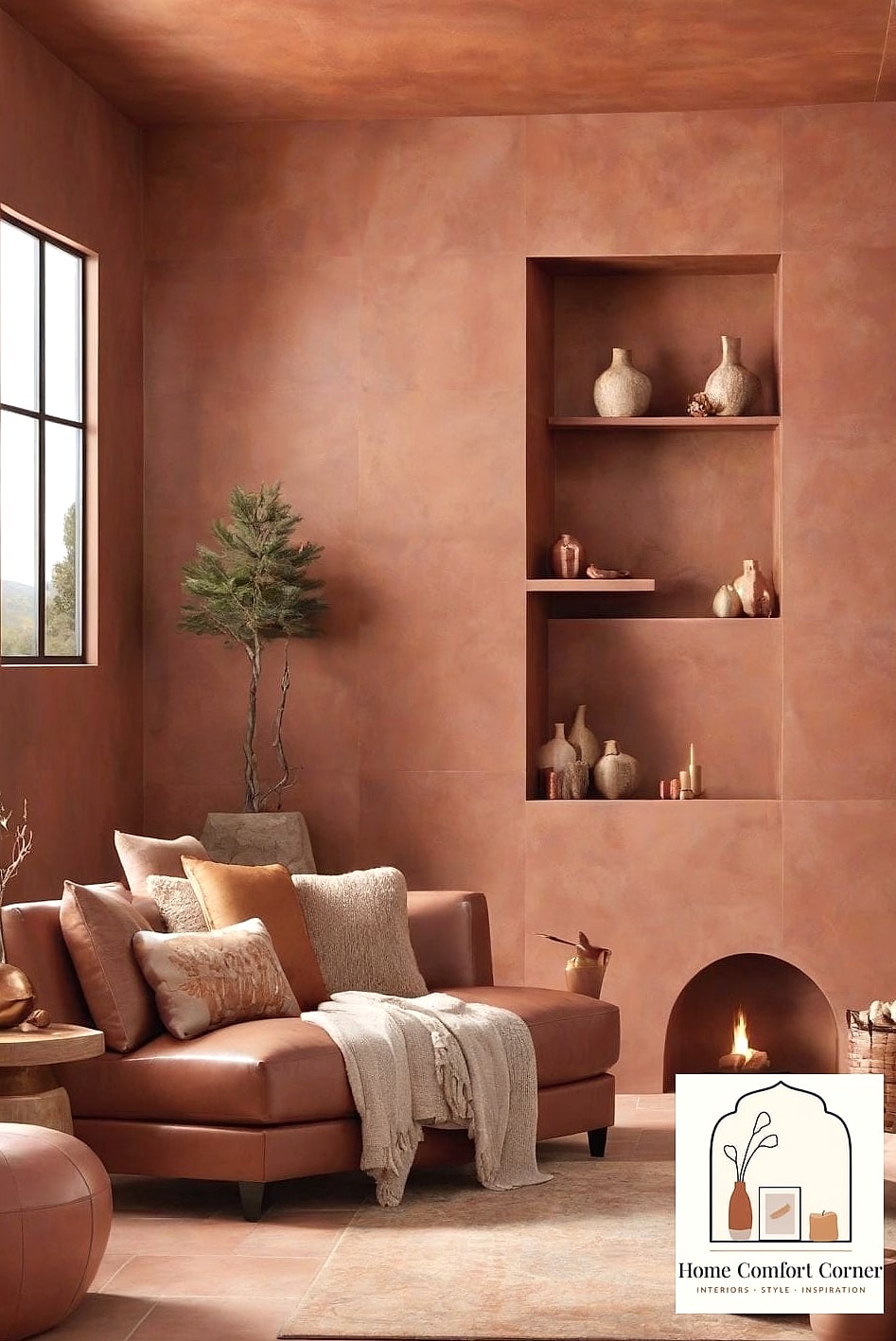 Terracotta Wall Art and Pots