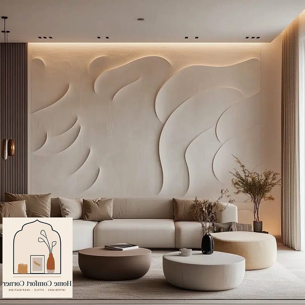 Textured Accent Walls