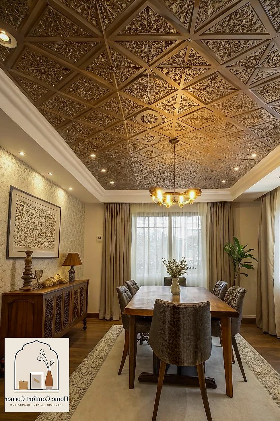 Textured Ceiling Treatment