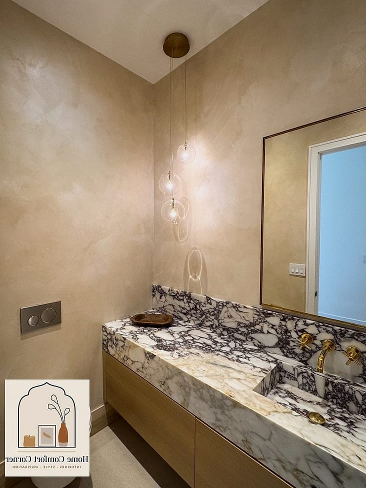 Textured Limewash Walls
