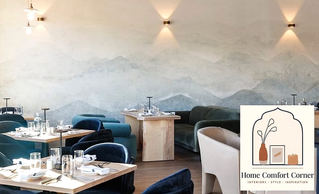 Textured Plaster Walls with Organic Curves