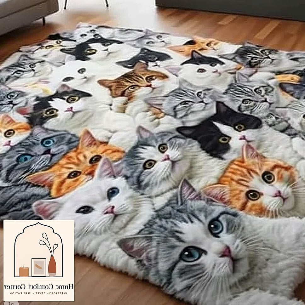 23 Stunning Cat Room Decor Ideas for Every Budget 17 Textured Rugs That Hide Fur