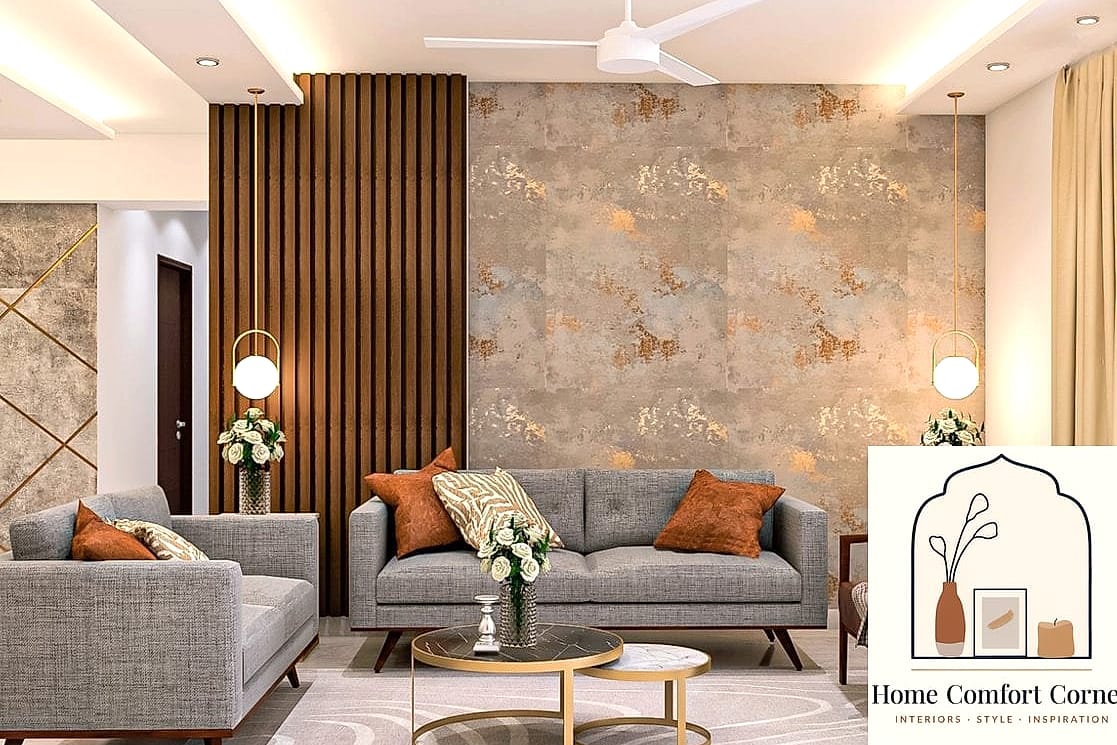 Textured Wallpaper Accent