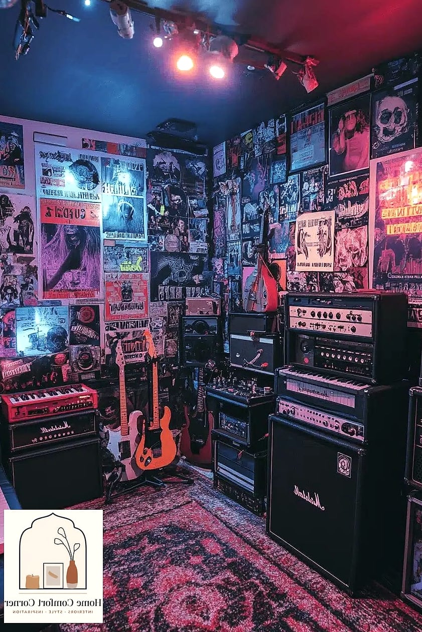 Thrifted Band Posters and Concert Flyers