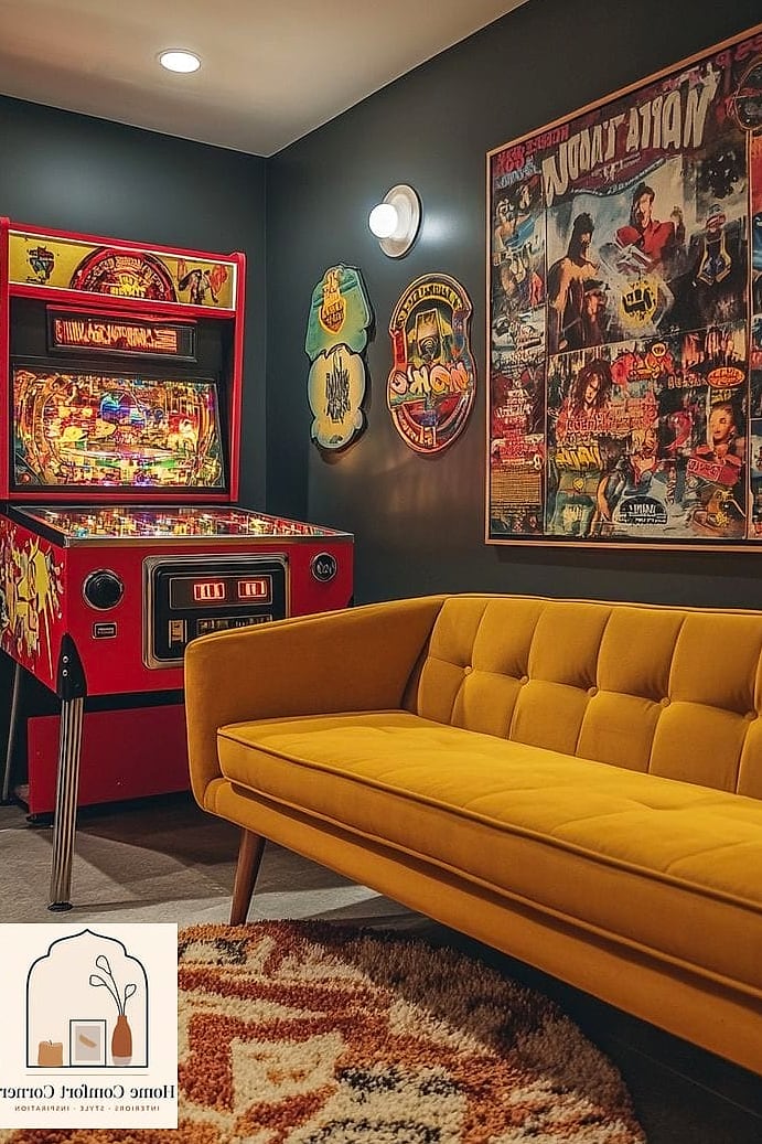 A Thrifted Gallery Wall of Game Art
