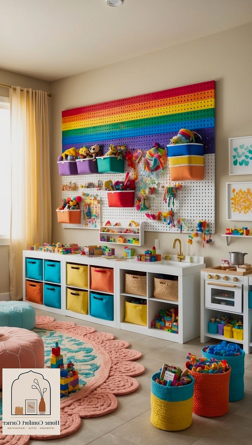 Toy Storage Disguised as Furniture
