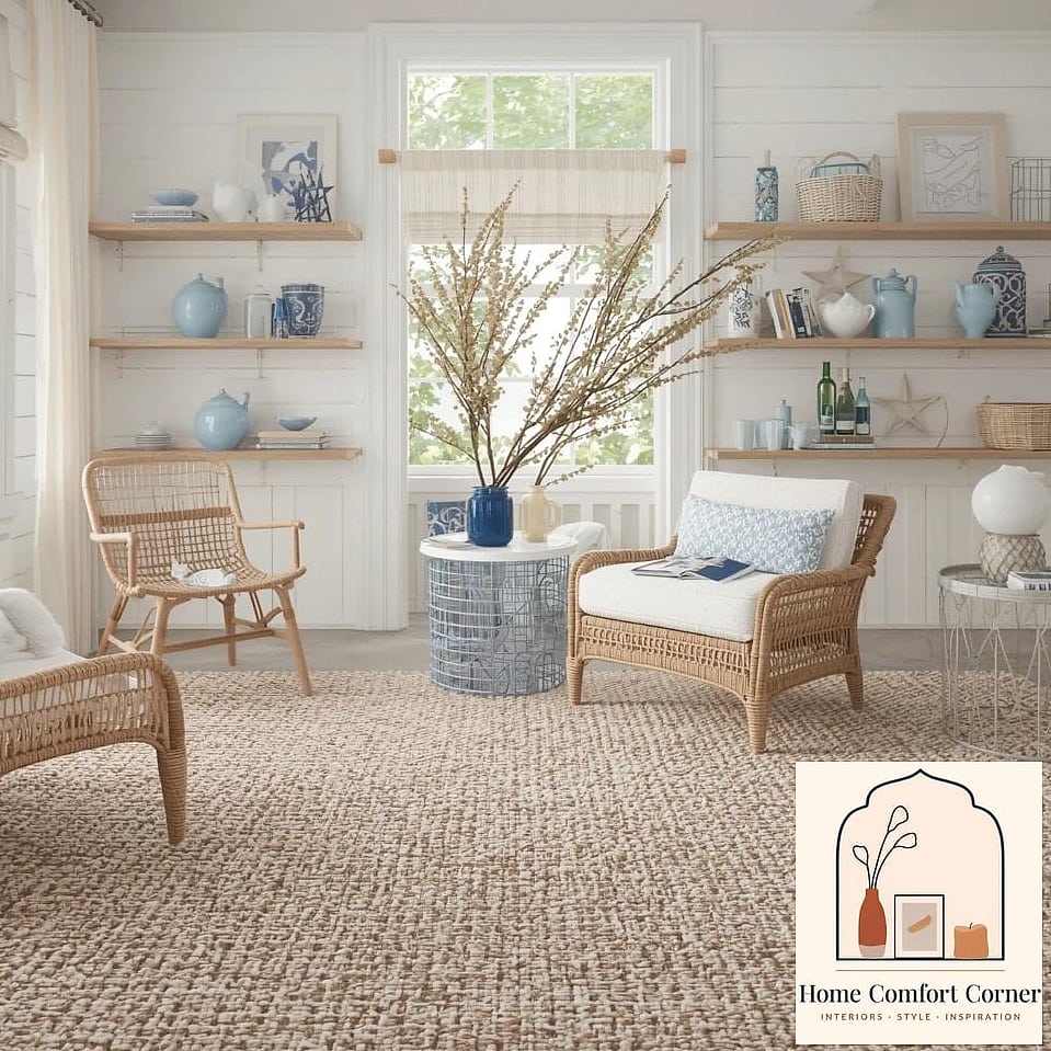 Try a Jute or Sisal Area Rug