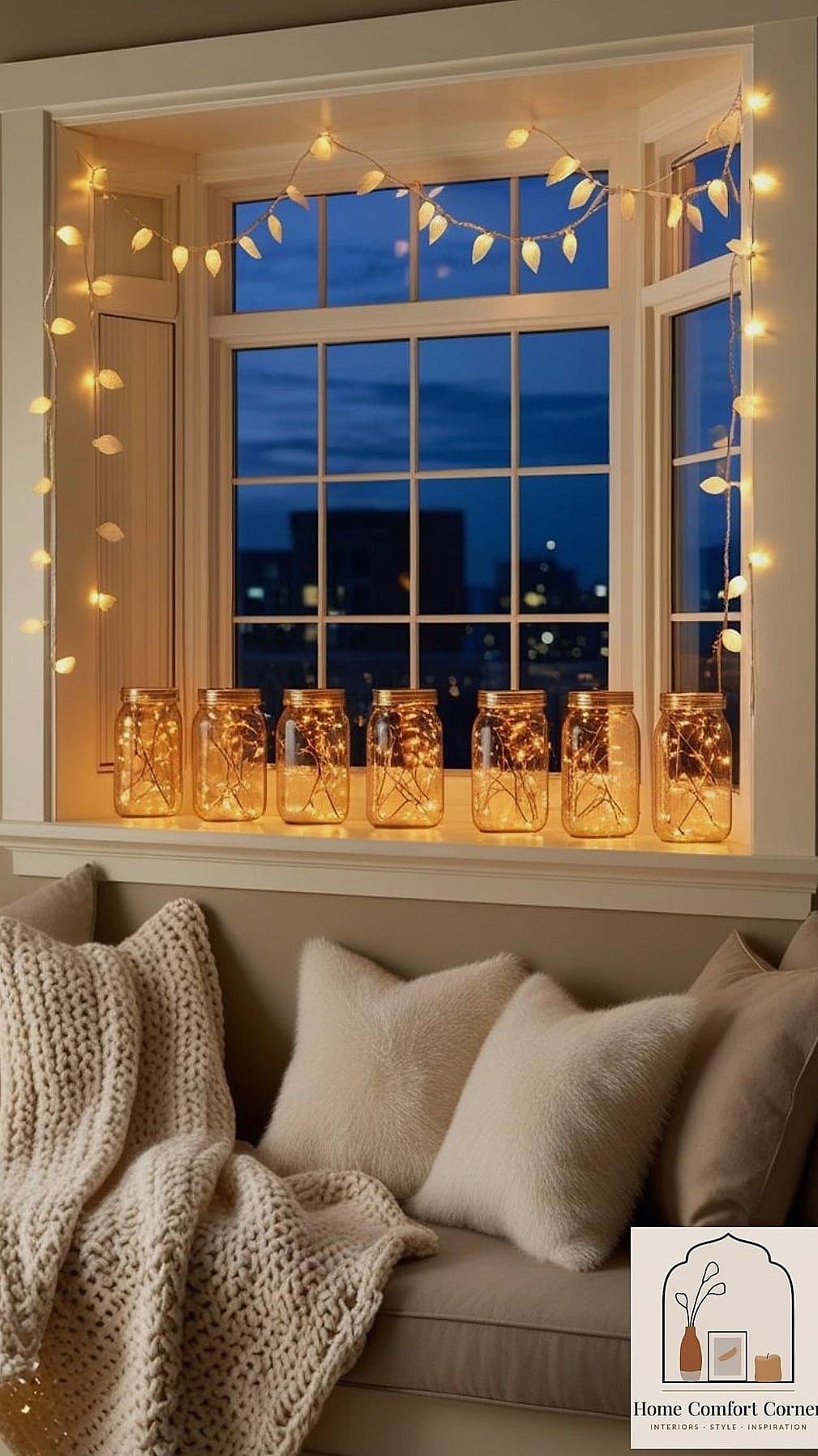 22 Stunning Christmas Room Decor Ideas Ideas for Every Budget 8 Twinkle Lights Woven Through Bookshelves