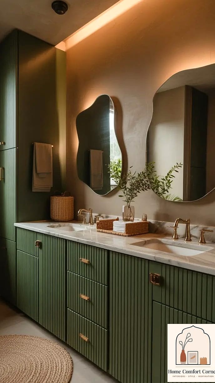 Two-Tone Vanities