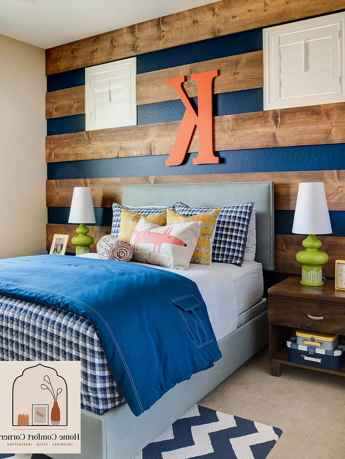 Two-Tone Wall with Wainscoting