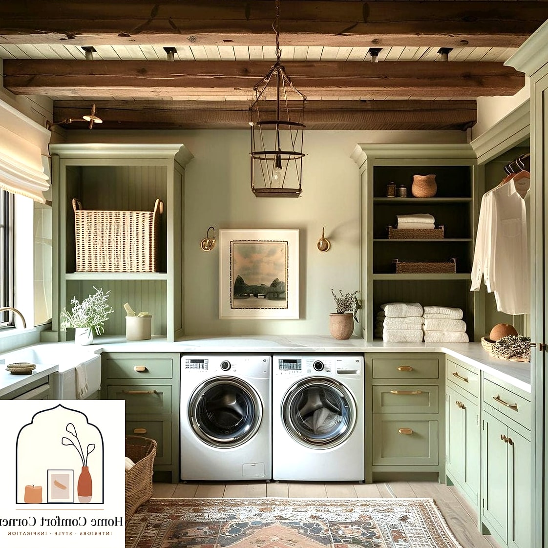 Two-Tone Cabinetry for Visual Interest