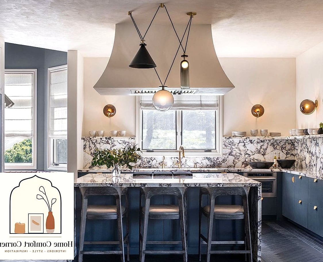 Two-Tone Kitchen Cabinets, But Unexpected