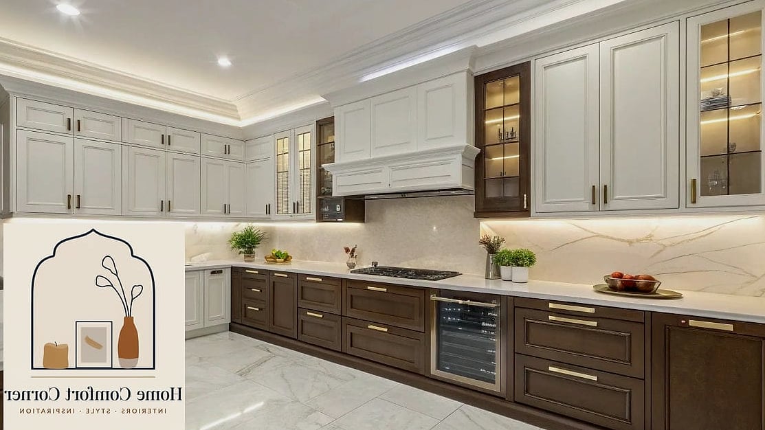 Two-Tone Kitchen Cabinets