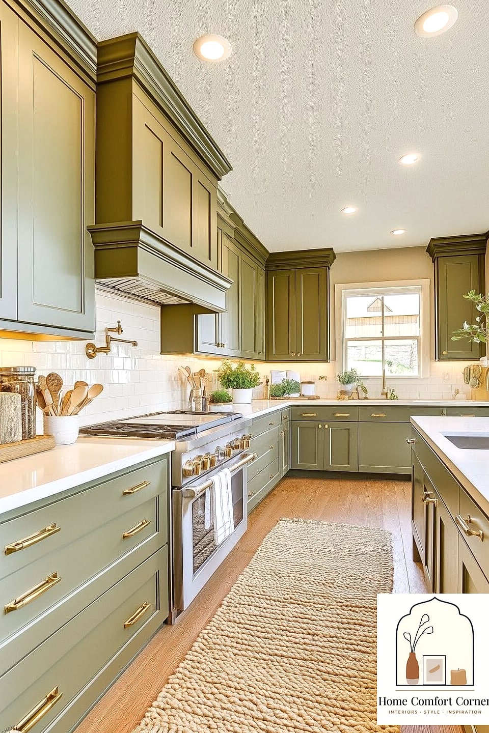Two-Tone Kitchen Cabinets
