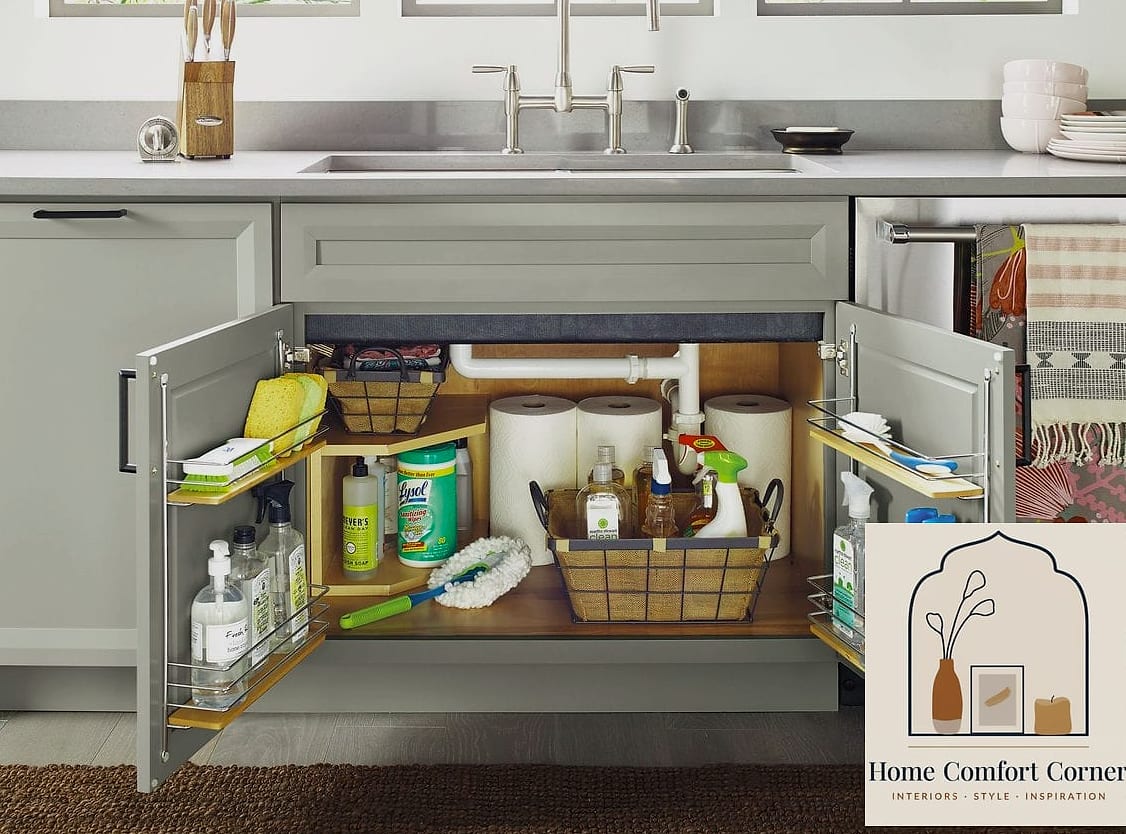 Under-Cabinet Lighting with Stick-On LED Strips