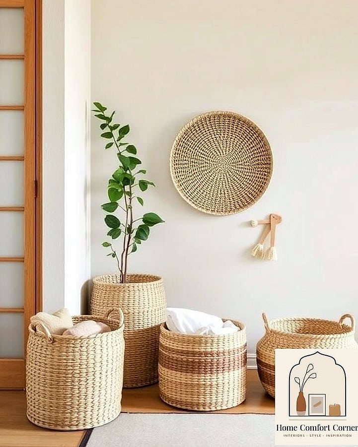 Use Baskets and Bins to Hide Everyday Clutter