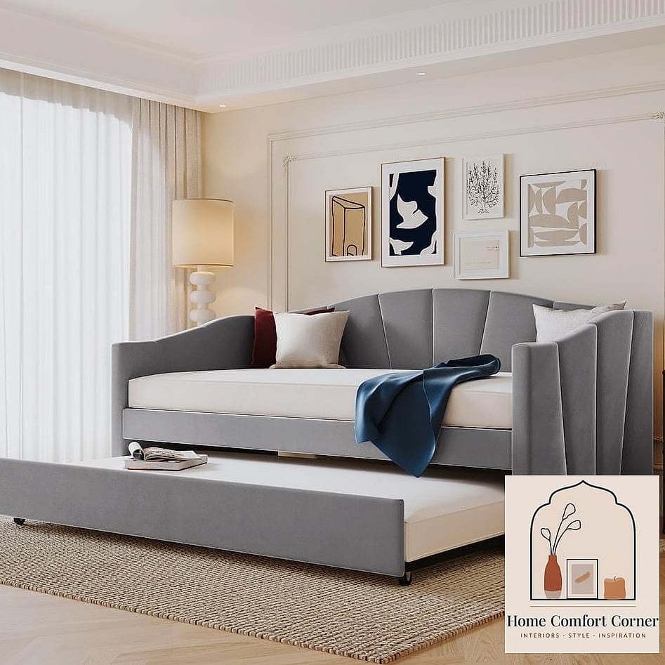 Use a Daybed with Trundle Instead of a Standard Bed