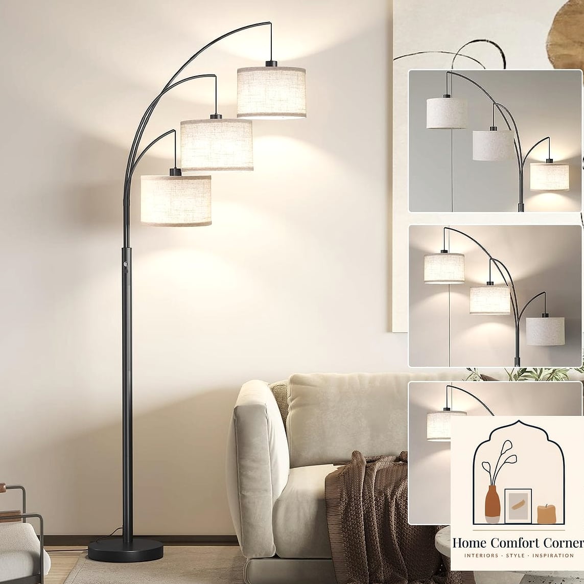 Use Floor Lamps to Fill Vertical Space