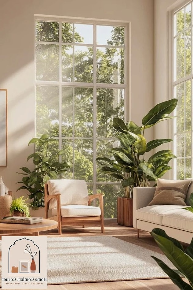 Use Greenery to Soften Hard Edges