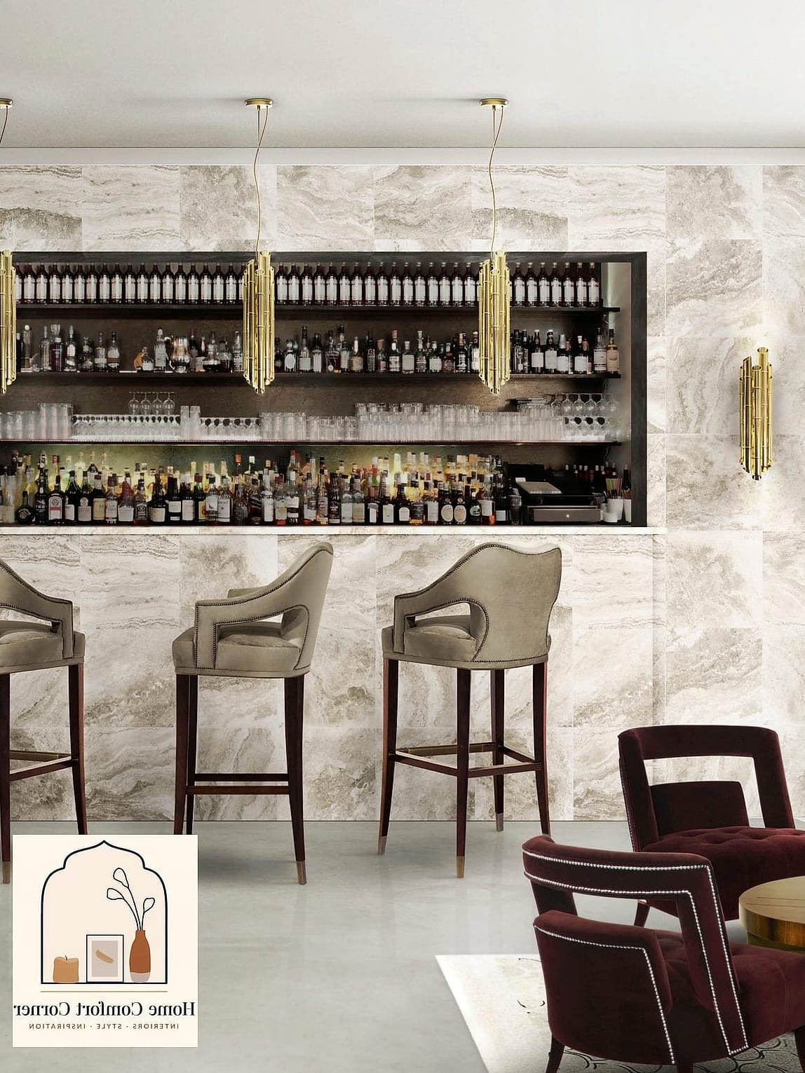 Use a Neutral Palette With One Bold Accent