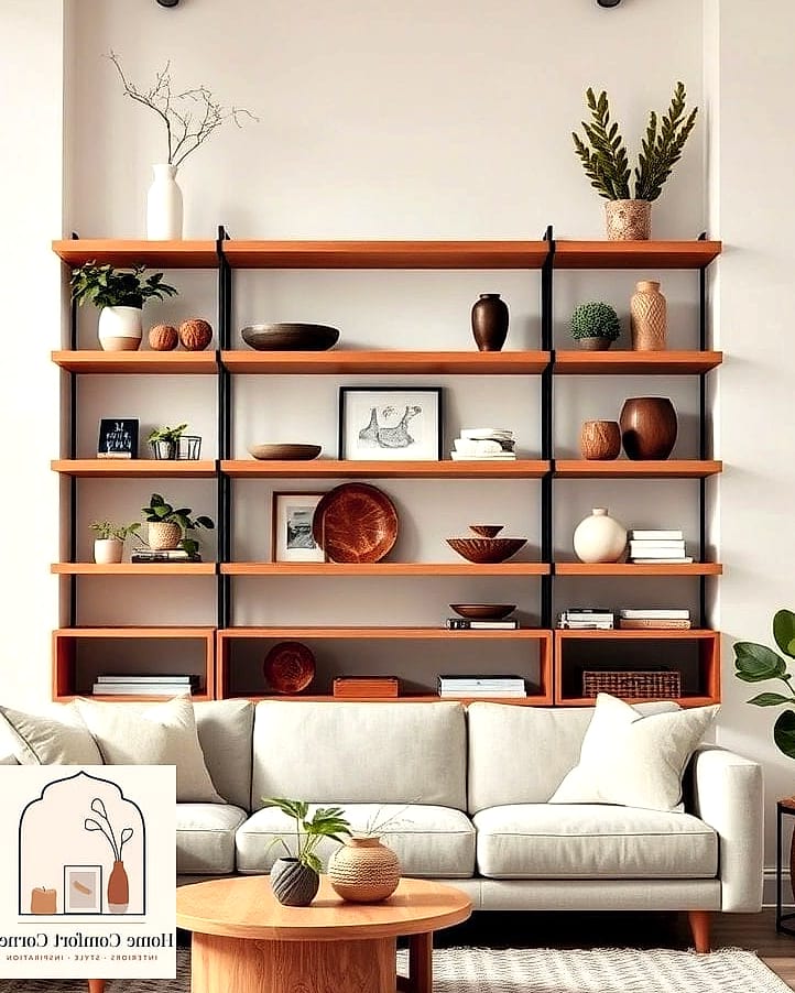 25 Room Decor Tips From Top Interior Designers 10 Use Open Shelving Sparingly and Intentionally
