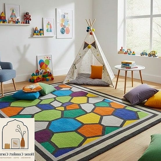 17 Boy Room Ideas Concepts That Are Actually Achievable on a Budget 17 Use Rugs to Zone Different Areas of the Room