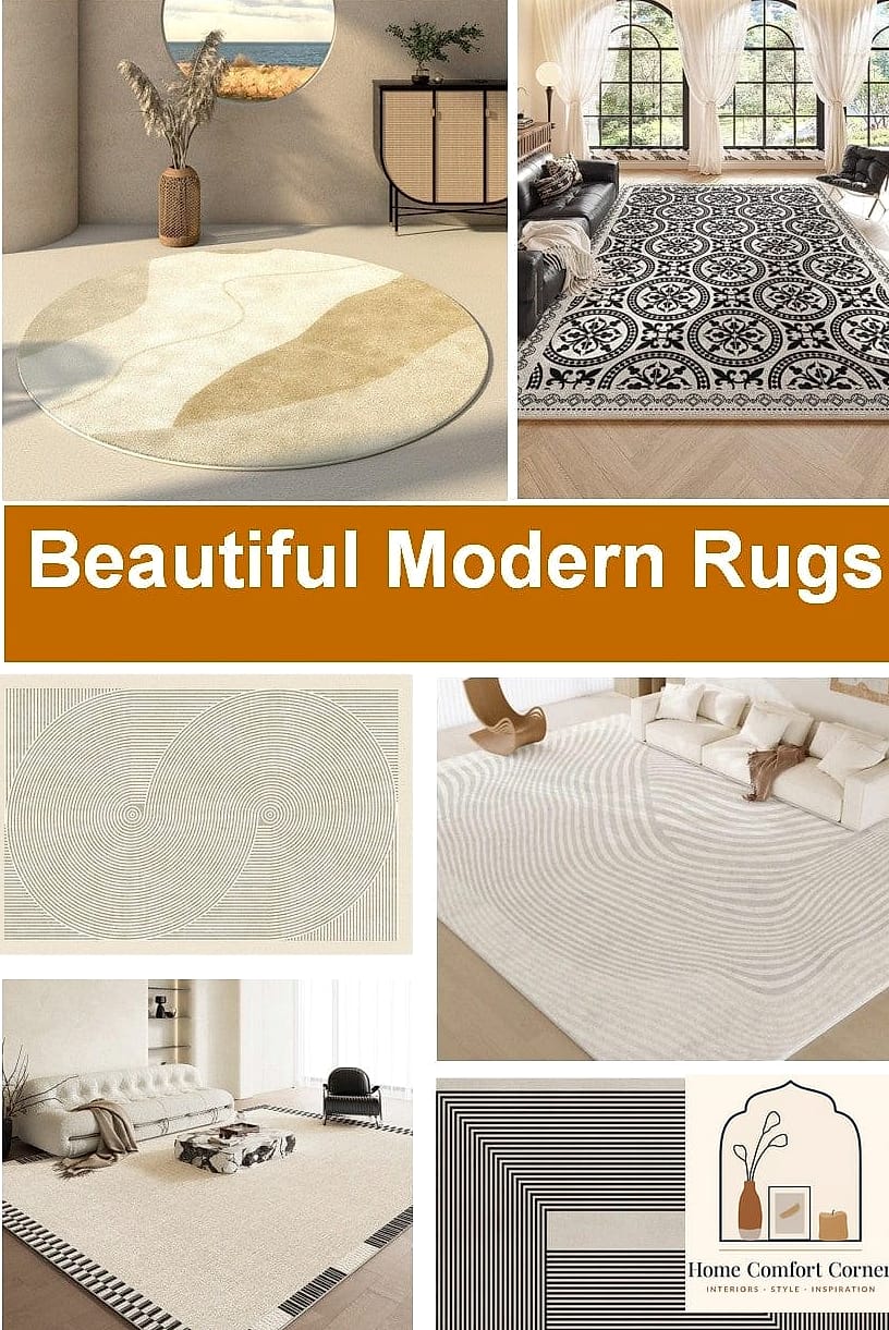 Use Rugs to Define Zones in Open Floor Plans